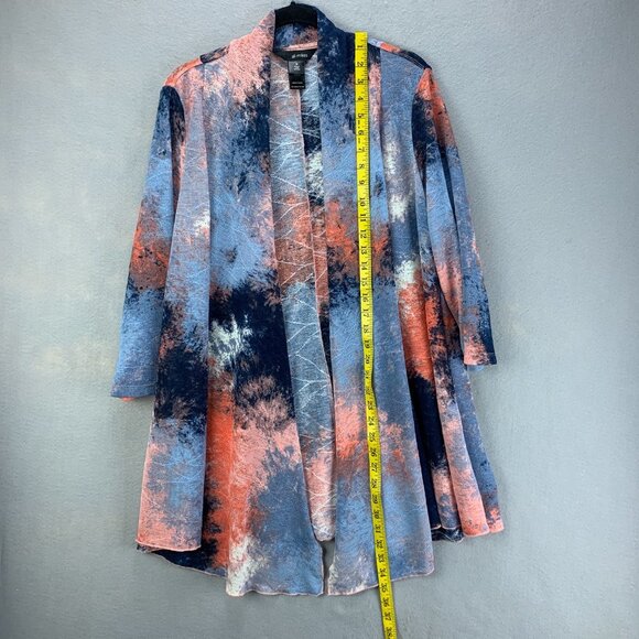 **SOLD**Ali Miles Sweater Womens Medium Open Front Cardigan Lightweight Thin - Picture 7 of 15